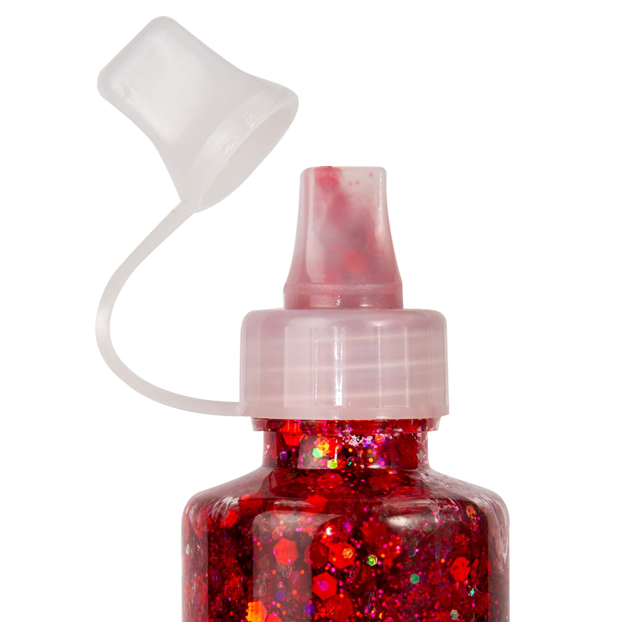 1.8oz. Red Iridescent Chunky Glitter Glue by Creatology™